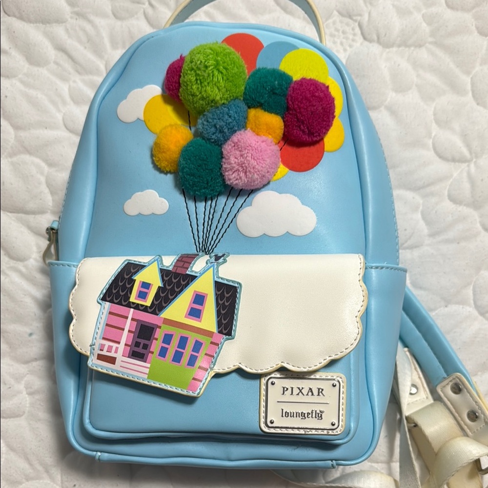 Loungefly UP house Blue Bag
